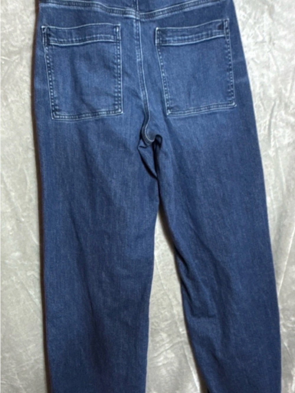 American Eagle Outfitters 6 Short Super High-Rise Dark Blue Jeans - Picture 3 of 9